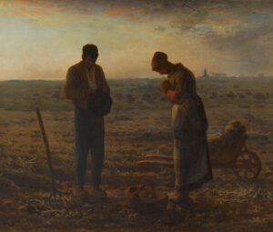 Jean François MIllet. L'Angelus