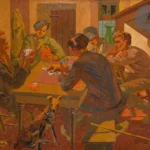 René Lagorre. La partie de cartes HST.