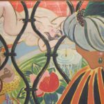 Vue sur le harem.HST.30x50cm.1946