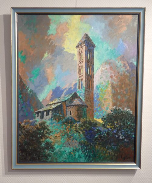 Église de San Miguel d' Engolasters(Andorra).Hst Église de San Miguel d' Engolasters (Andorra) Hst.